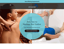 Tablet Screenshot of massagebarharbor.com